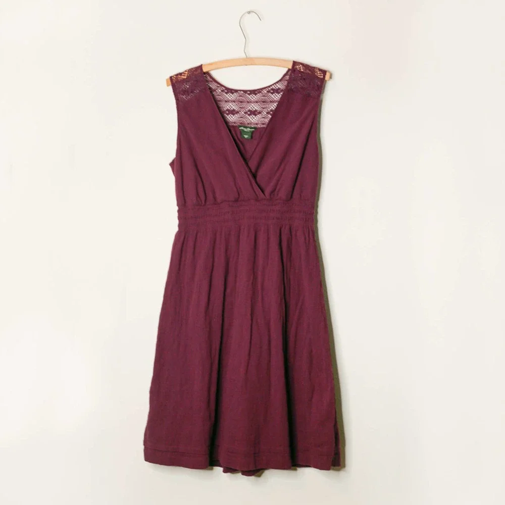 Eddie Bauer | Lace Port Yoke Sleeveless Dress 14
